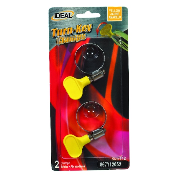 Ideal Tridon 1/2 in. 1-1/4 in. 12 Hose Clamp Stainless Steel Turn Key 807Y12052 - main